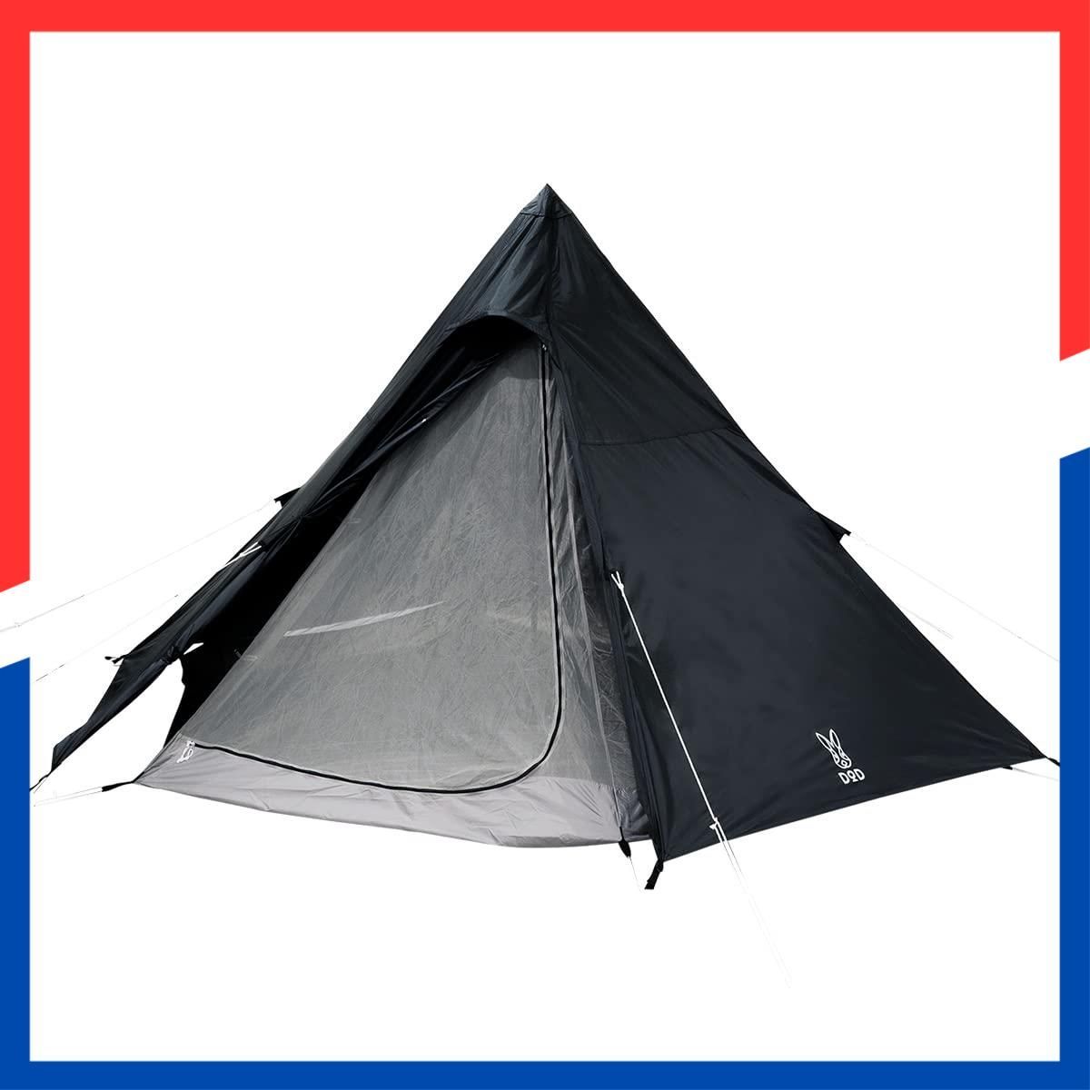 特価商品】5人用 ワンポールテントM 【収納コンパクト&かんたん設営