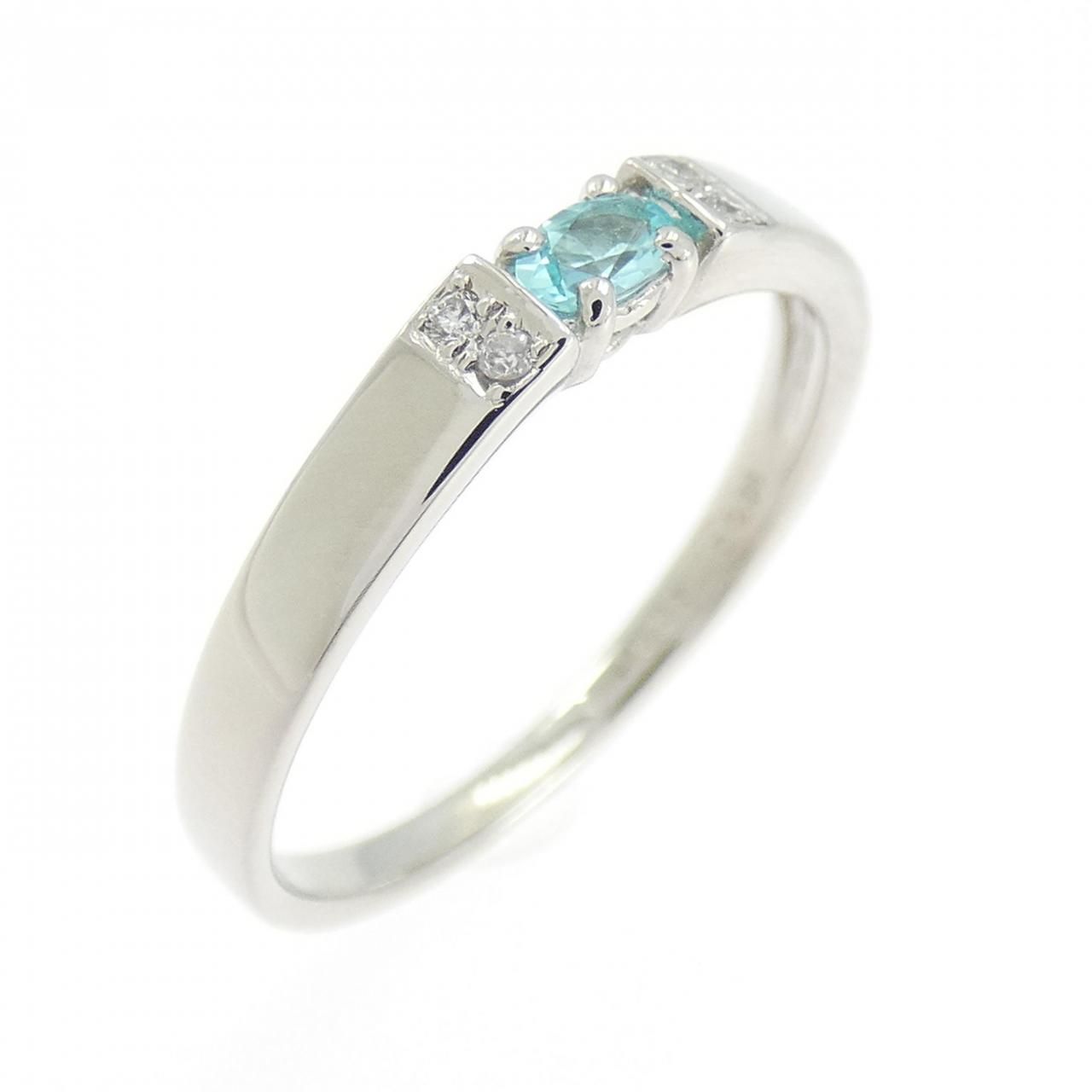 PT900 トルマリン リング 0.07CT - メルカリ