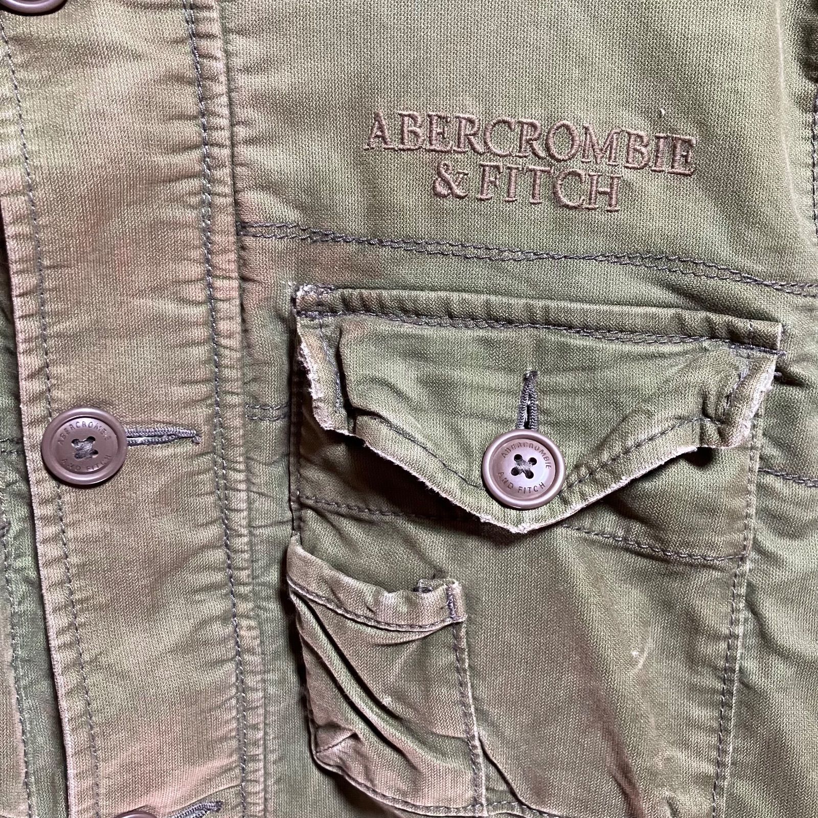 Abercrombie&Fitch アバクロ WILCOX JACKET ボア ミリタリージャケット 