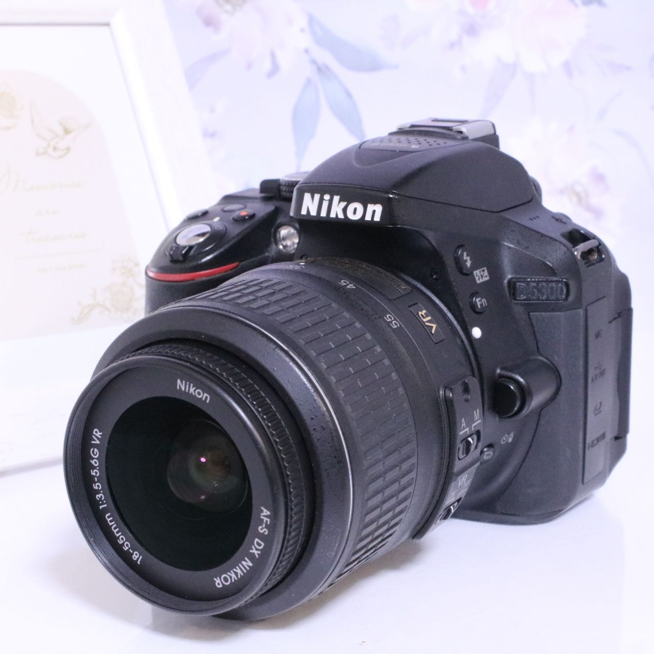 Nikon ニコン デジタル一眼レフ D5300 レンズキット ブラック 2400万