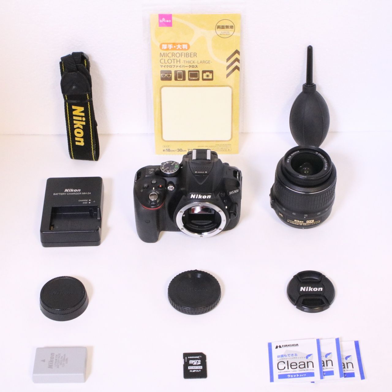 Nikon ニコン デジタル一眼レフ D5300 レンズキット ブラック 2400万