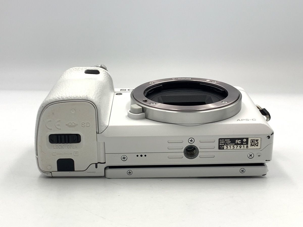 中古】 【並品】 ソニー α6000 ボディ ホワイト [ILCE-6000] - メルカリ