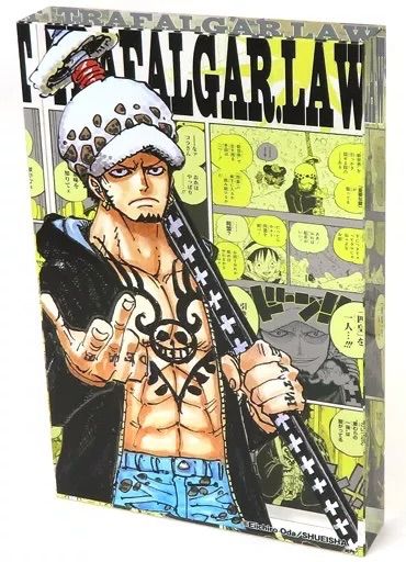 ONE PIECE アクリルブロック　トラファルガー・ロー ONE PIECE』アクリルブロック “HEROES” トラファルガー
