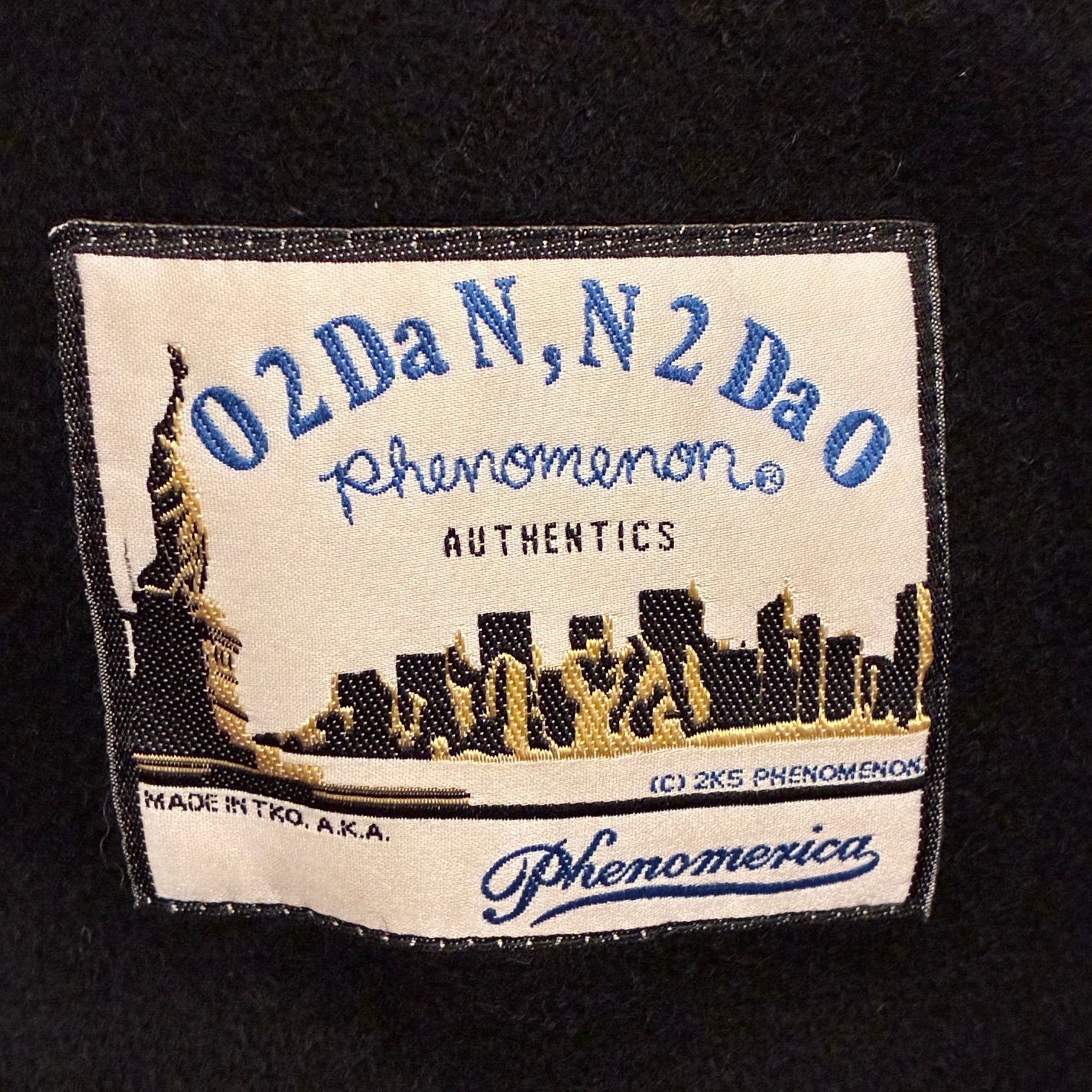 激レア MADE IN JAPAN製 PHENOMENON 2005年モデル ウール × ナイロン 