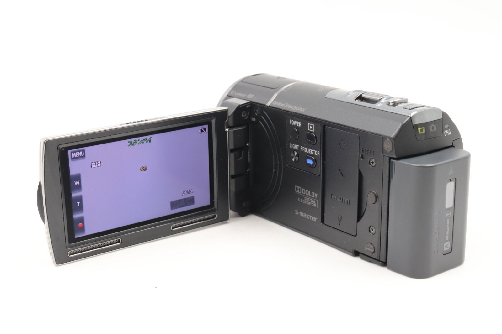 良上品☆SONY ソニー HANDYCAM HDR-PJ590V ##15716 - メルカリ