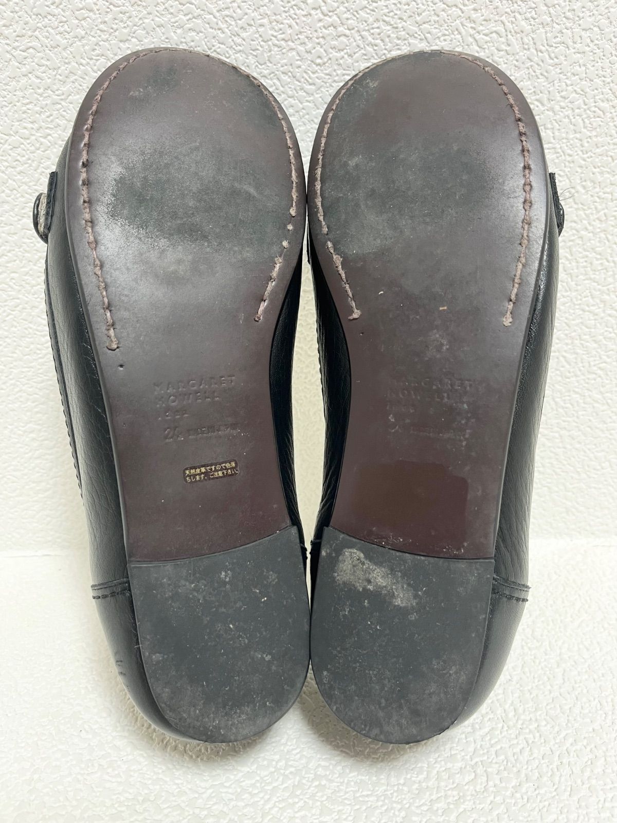 MARGARET HOWELL idea マーガレットハウエル アイデア）黒レザー