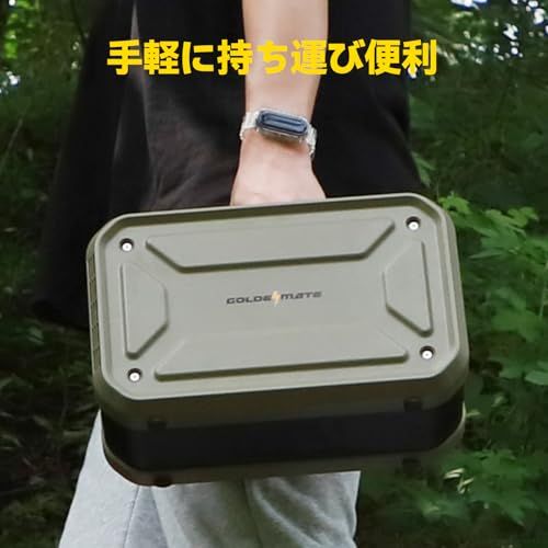 GOLDENMATE Thunder 1800 ポータブル電源 1843Wh リン酸鉄リチウム