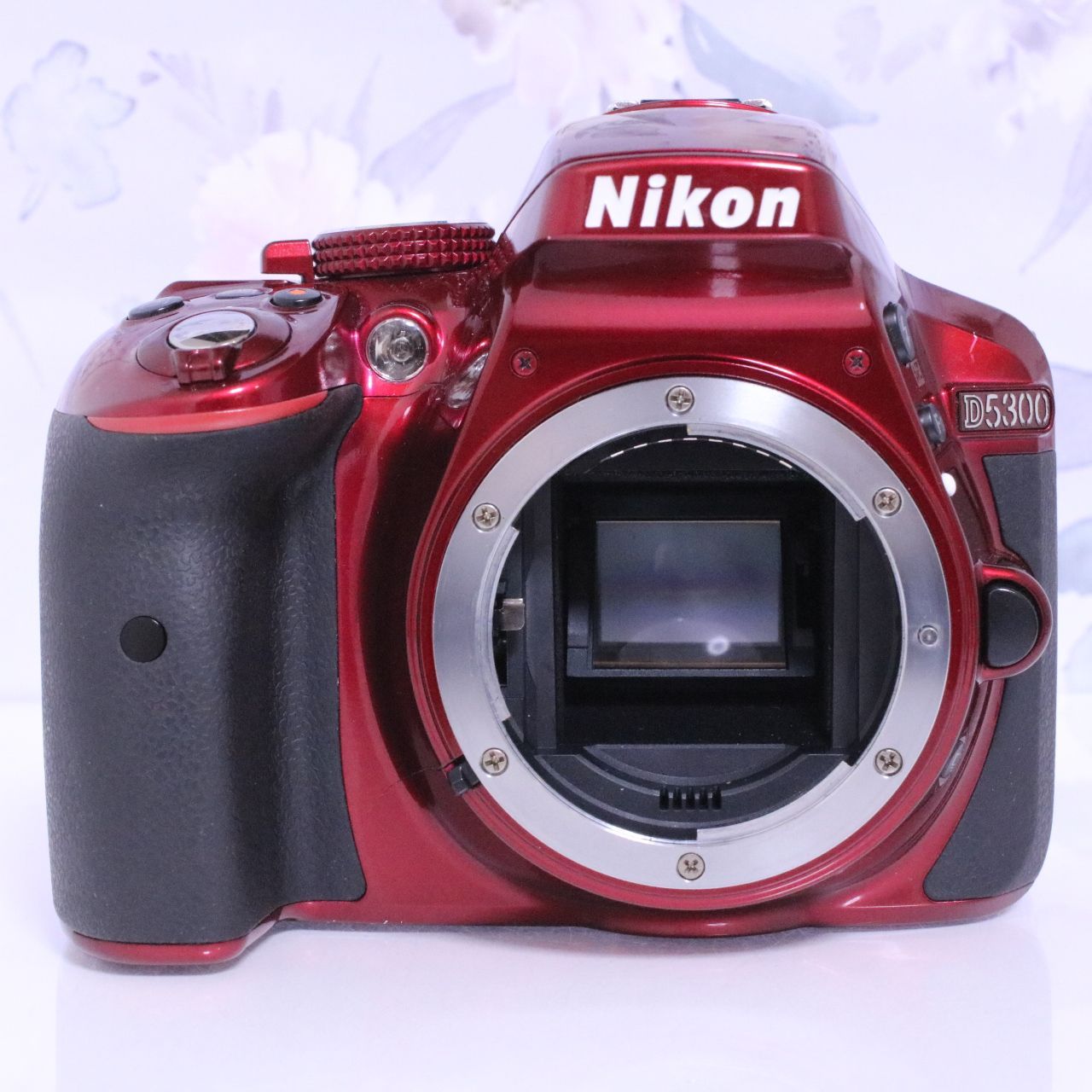 Nikon ニコン デジタル一眼レフ D5300 レンズキット レッド 2400万画素
