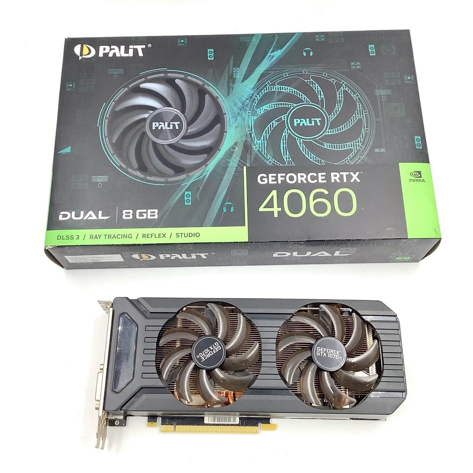 PC周辺機器 【全額返金保証】【最速発送】NVIDIA GEFORCE GTX 1070 Ti