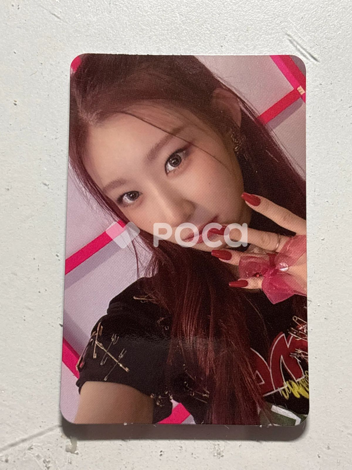 itzy チェリョン チェキ ITZY Blah Blah Blah チェリョン 直筆サイン入りチェキ