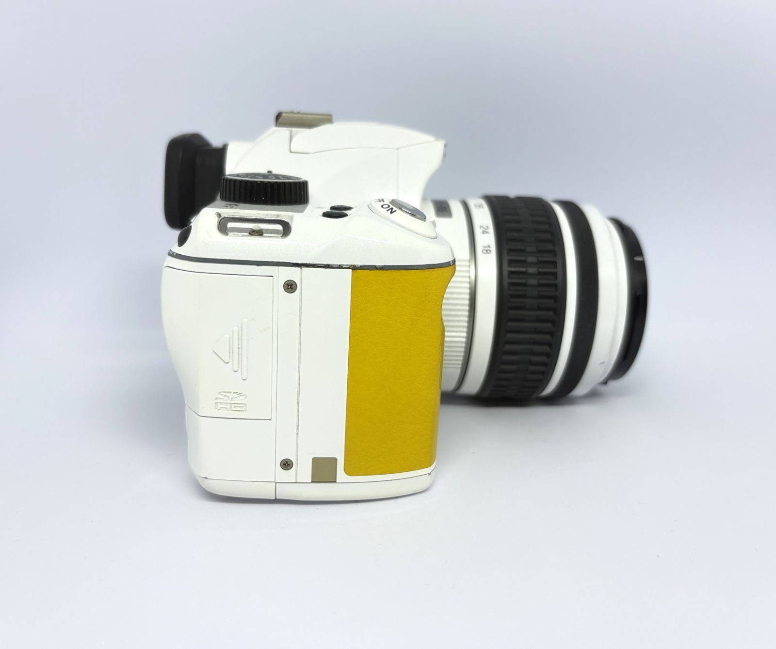 動作確認済】ペンタックス PENTAX K-x ホワイト×イエロー レンズキット