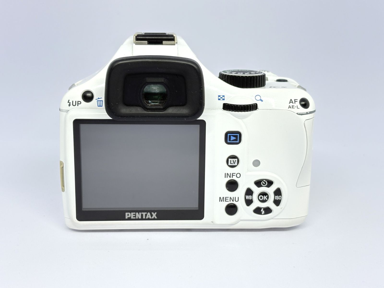 動作確認済】ペンタックス PENTAX K-x ホワイト×イエロー レンズキット