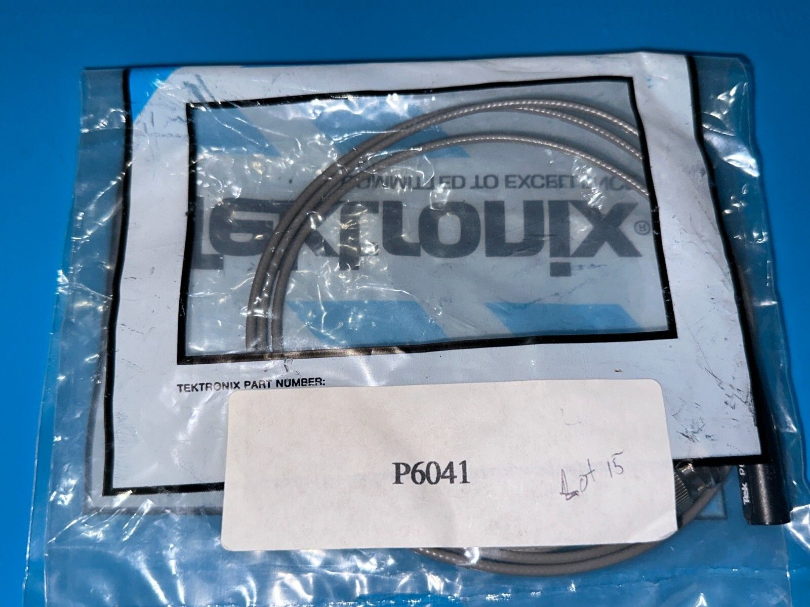 Tektronix P6041 AC電流プローブリードケーブルCT1 CT2電流