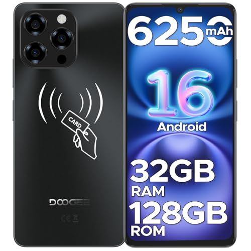 Android16 SIMフリー スマホ 世界初登場】DOOGEE Note58 Android 16