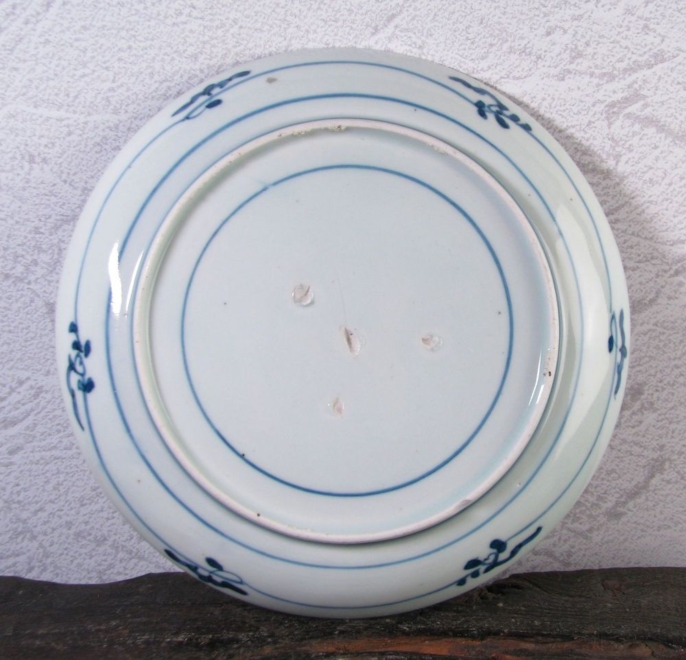 古伊万里 藍九谷 二匹鷺の図 幅：20.4cm 江戸前期～中期/25L039 - メルカリ