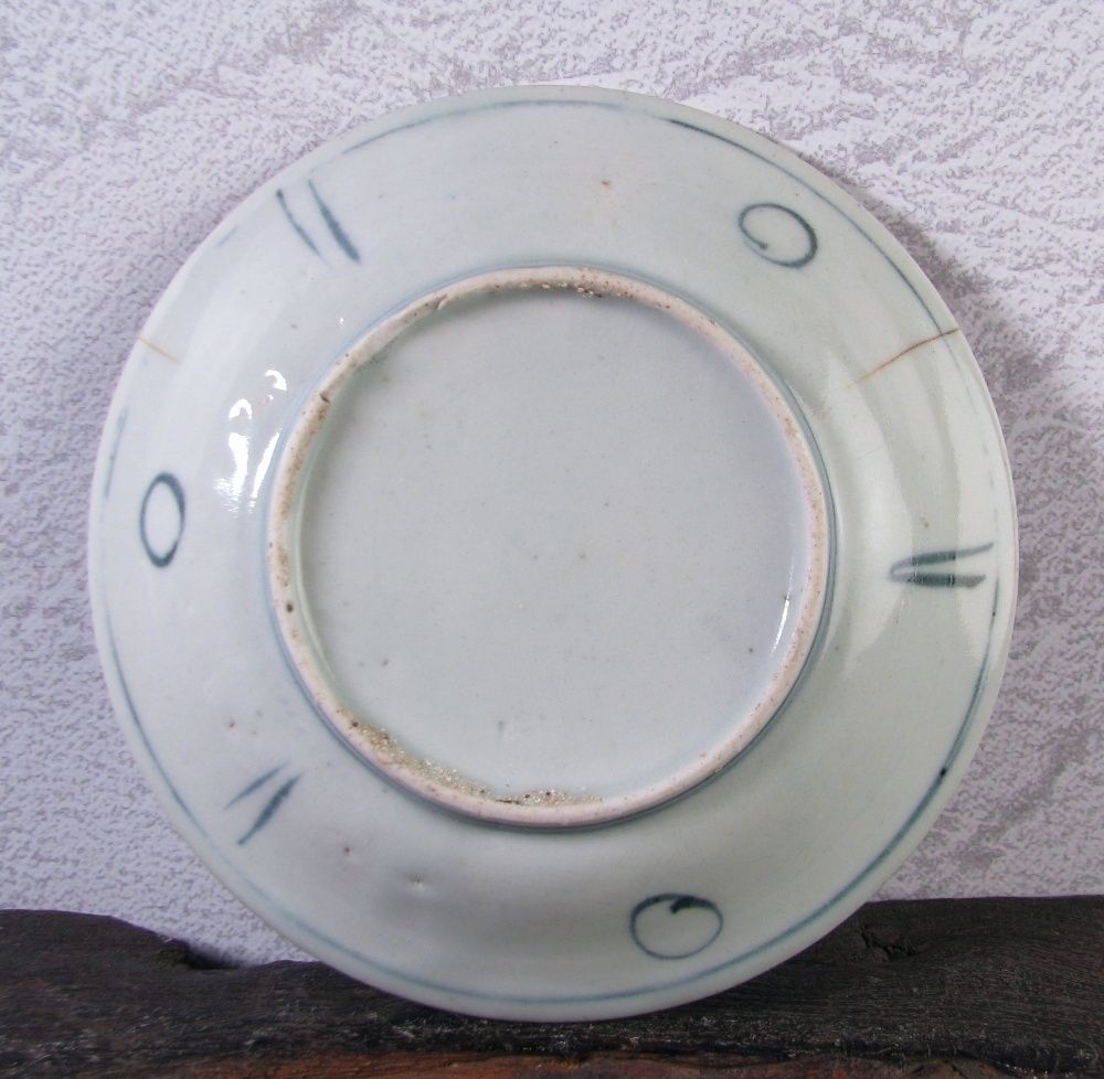 古陶磁 古染付 芙蓉手小皿 幅：14.7cm 茶道具 清初期/25L040 - メルカリ