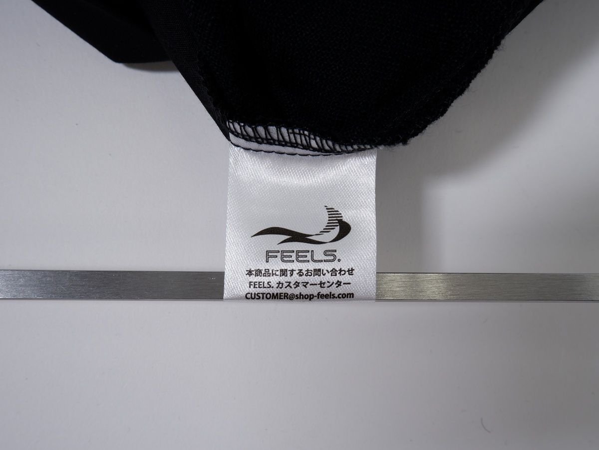 FEELS.フィールズ上杉柊平デザイン LINEN SLACKS BLACKリネン