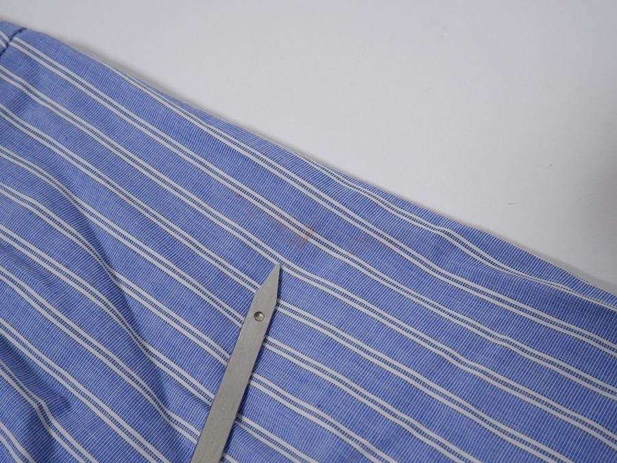 トップス COMMISSIONコミッション 2023SS Board Shirt in Pinstripe