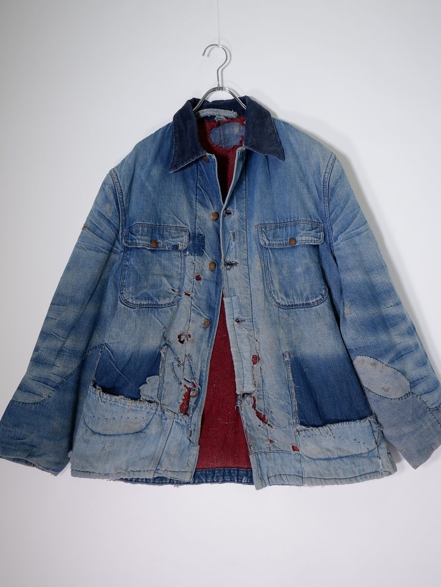 BIG MACビッグマック ヴィンテージ品 50's-60's 襤褸BORO ブランケット