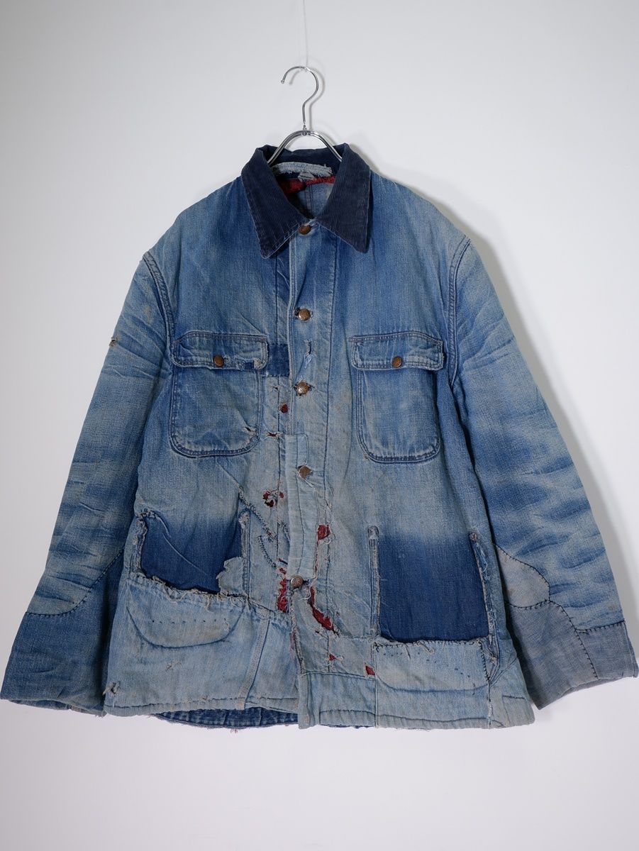 BIG MACビッグマック ヴィンテージ品 50's-60's 襤褸BORO ブランケット