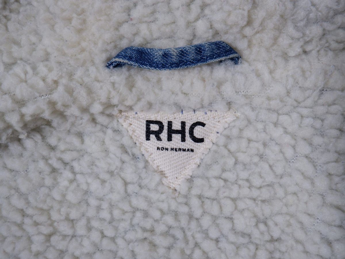 RHC Ron Hermanロンハーマン 裏ボア インディゴデニム モッズコート