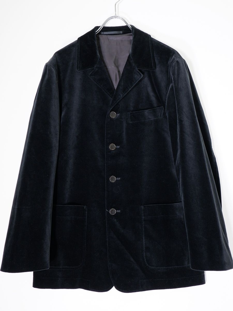 極美品 ポールスミスロンドン ヘリンボーン テーラードジャケット L ベロア PAUL SMITH LONDONポールスミス ロンドン ドイツNIEDIECK VELVET