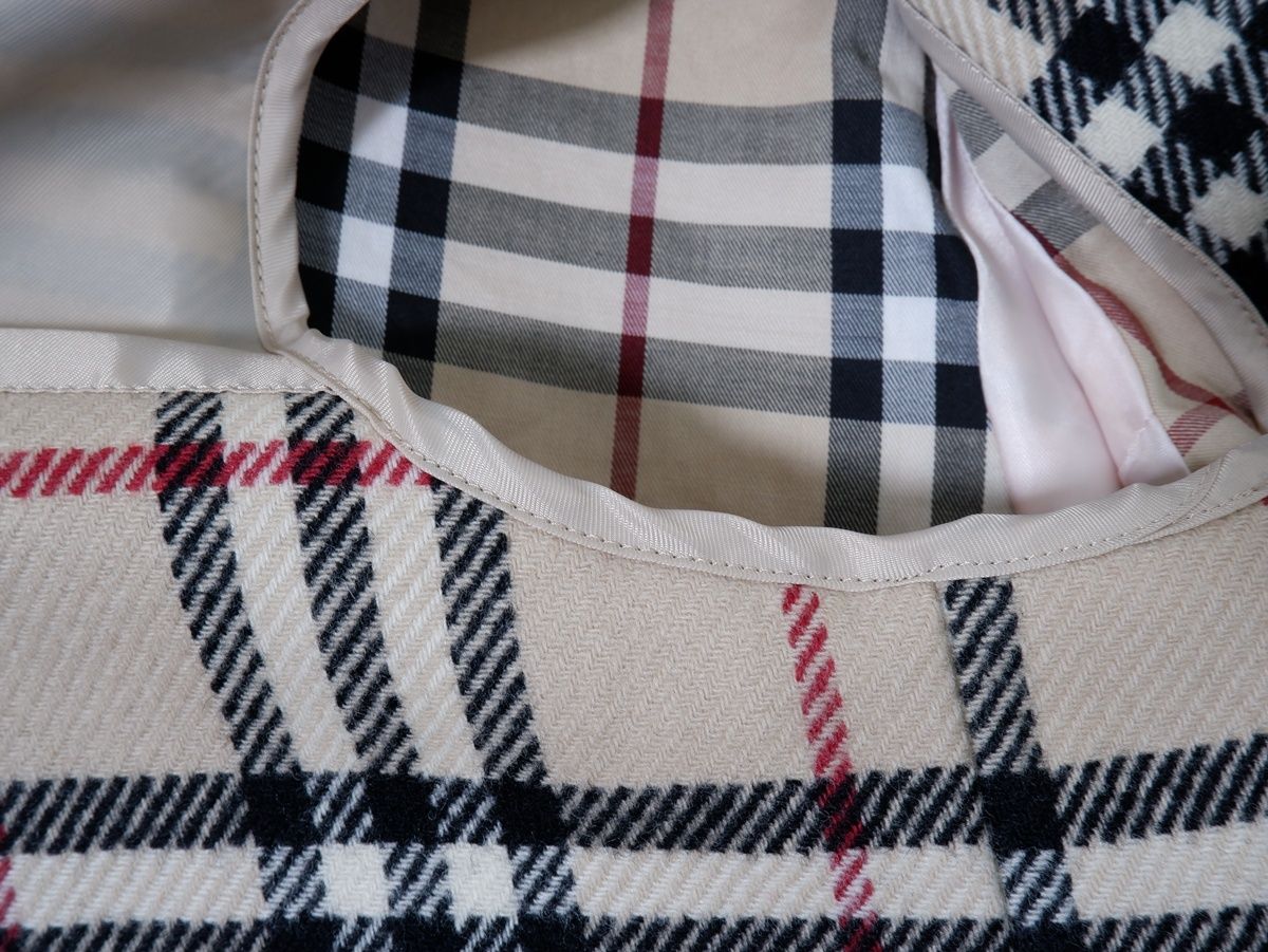 BURBERRY LONDONバーバリー ロンドン ノバチェックウールライナー付き