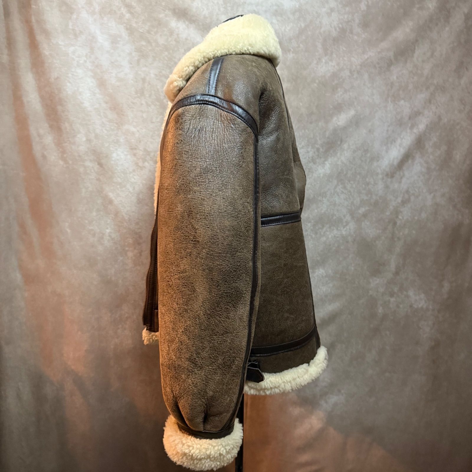 Schott ショット TYPE B-3 ムートン フライトジャケット 36 USA製 80s