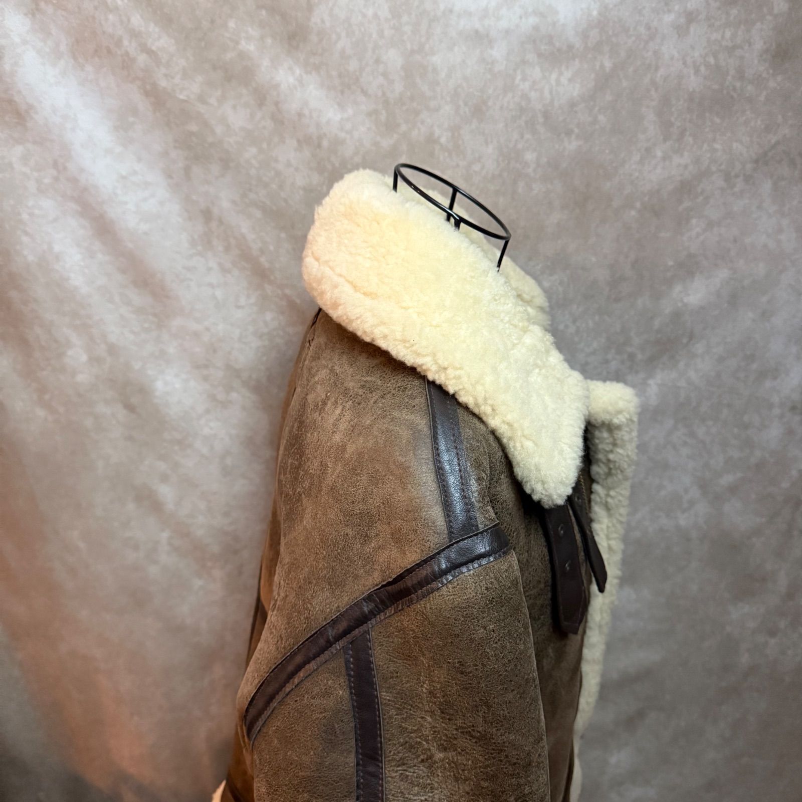 Schott ショット TYPE B-3 ムートン フライトジャケット 36 USA製 80s