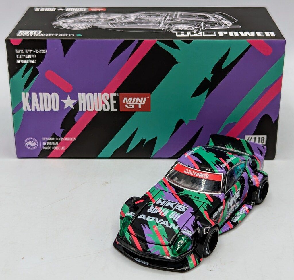 【ko1様】専用 TSM MODEL 1/64MINI GT/KAIDO☆HOUSE Nissan FAIRLADY Z HKS V1