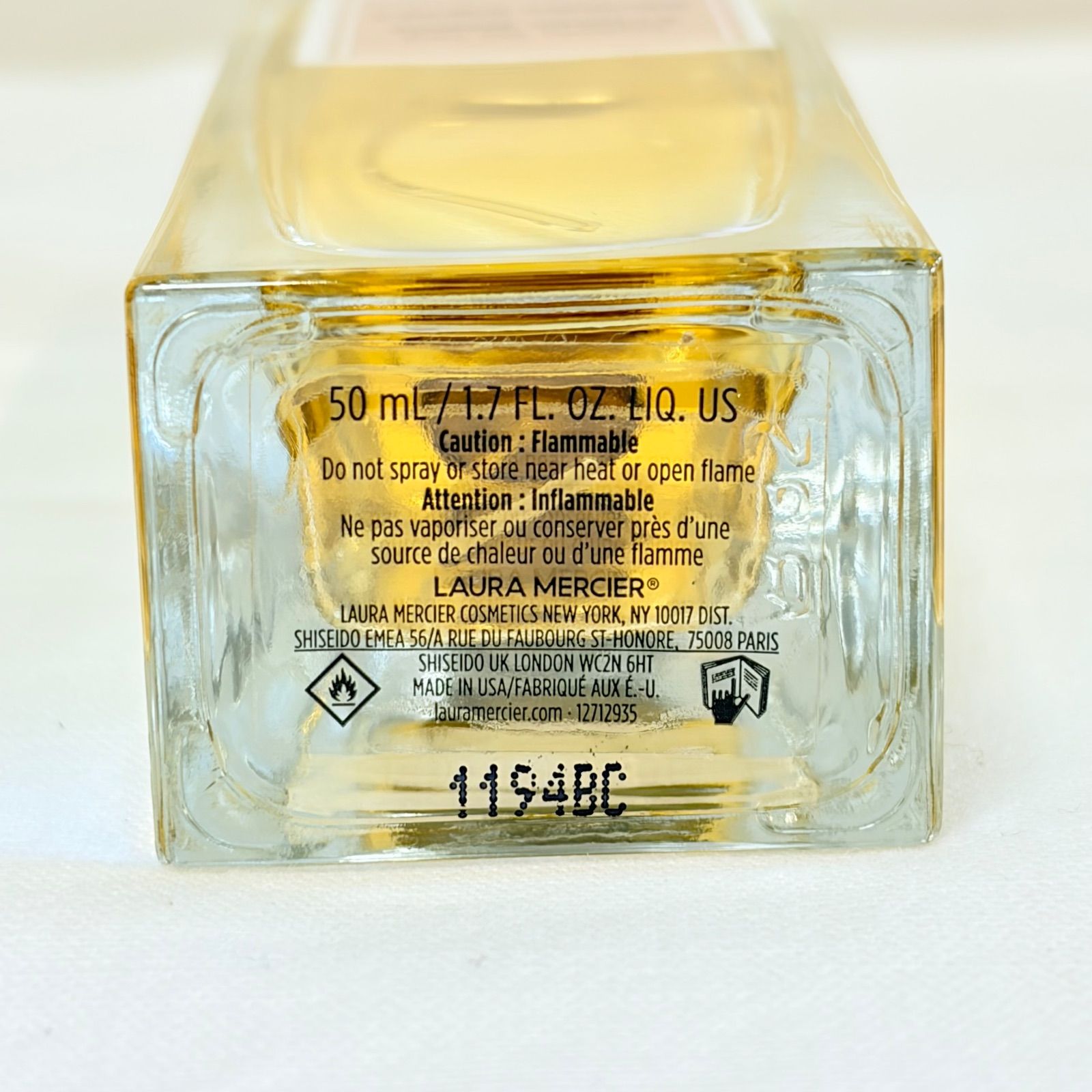 廃盤 新品未使用 laura mercier ambre vanille eau de toilette ローラ