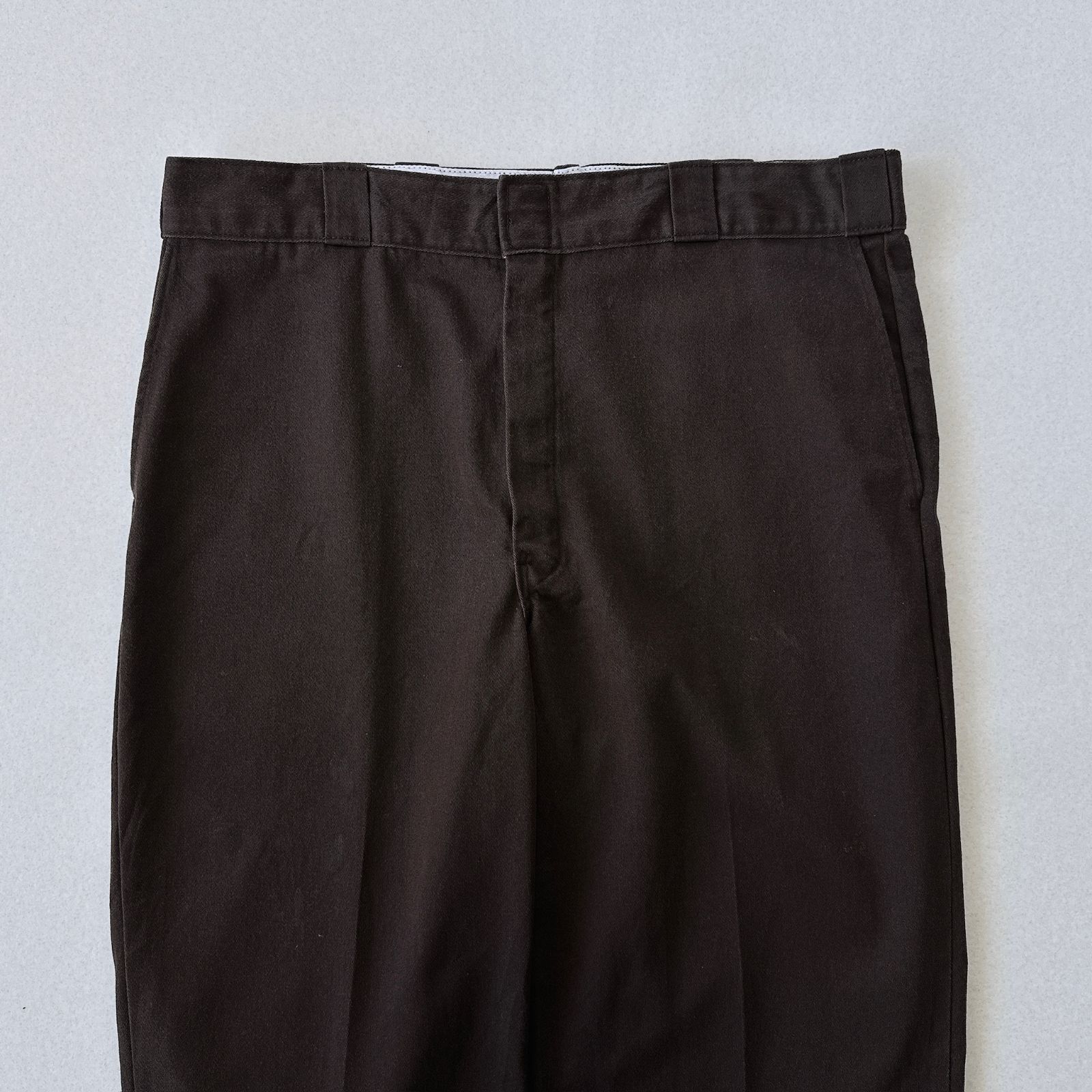 希少】USA製 80s 90s ディッキーズ 874 ワークパンツ ブラウン TALON