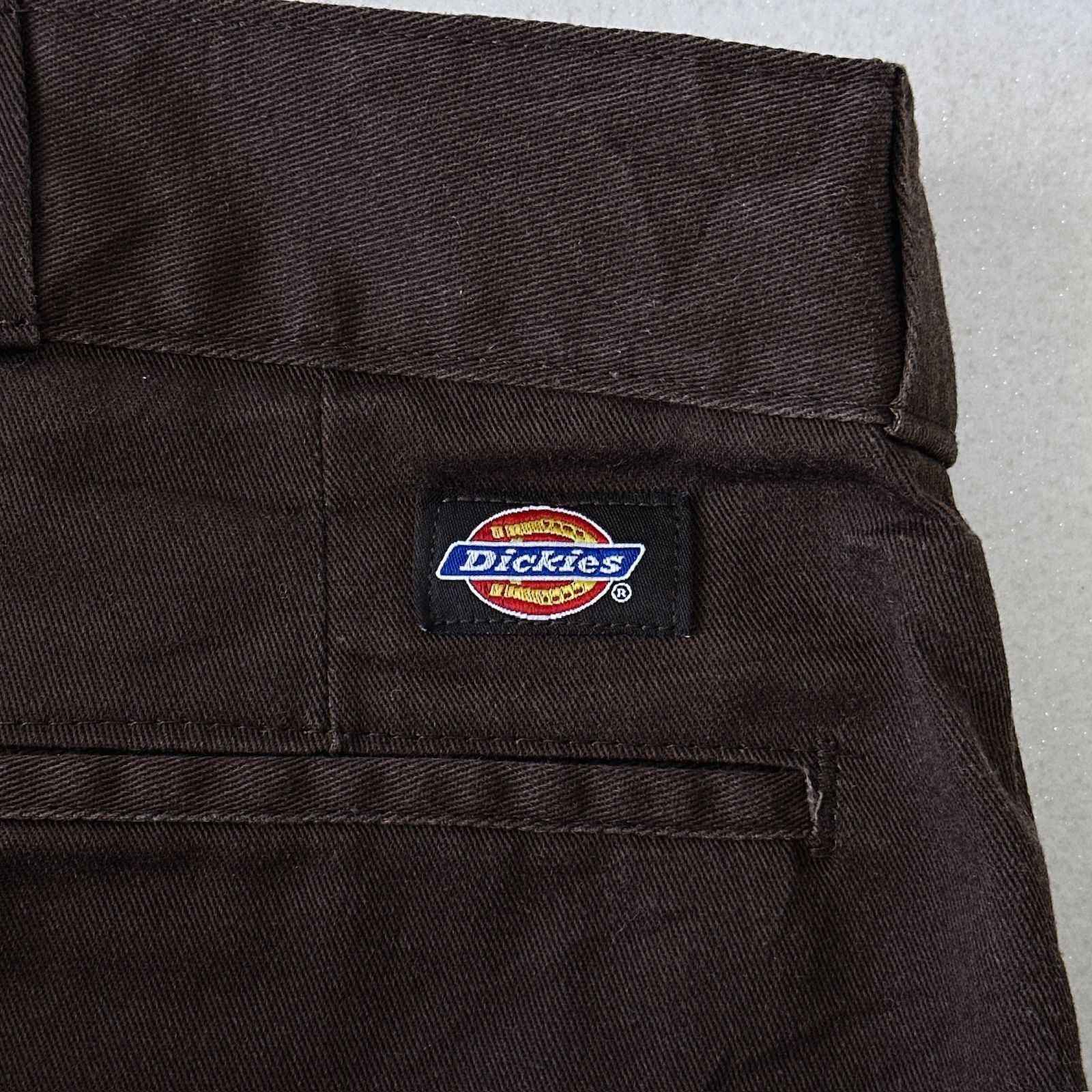 希少】USA製 80s 90s ディッキーズ 874 ワークパンツ ブラウン TALON