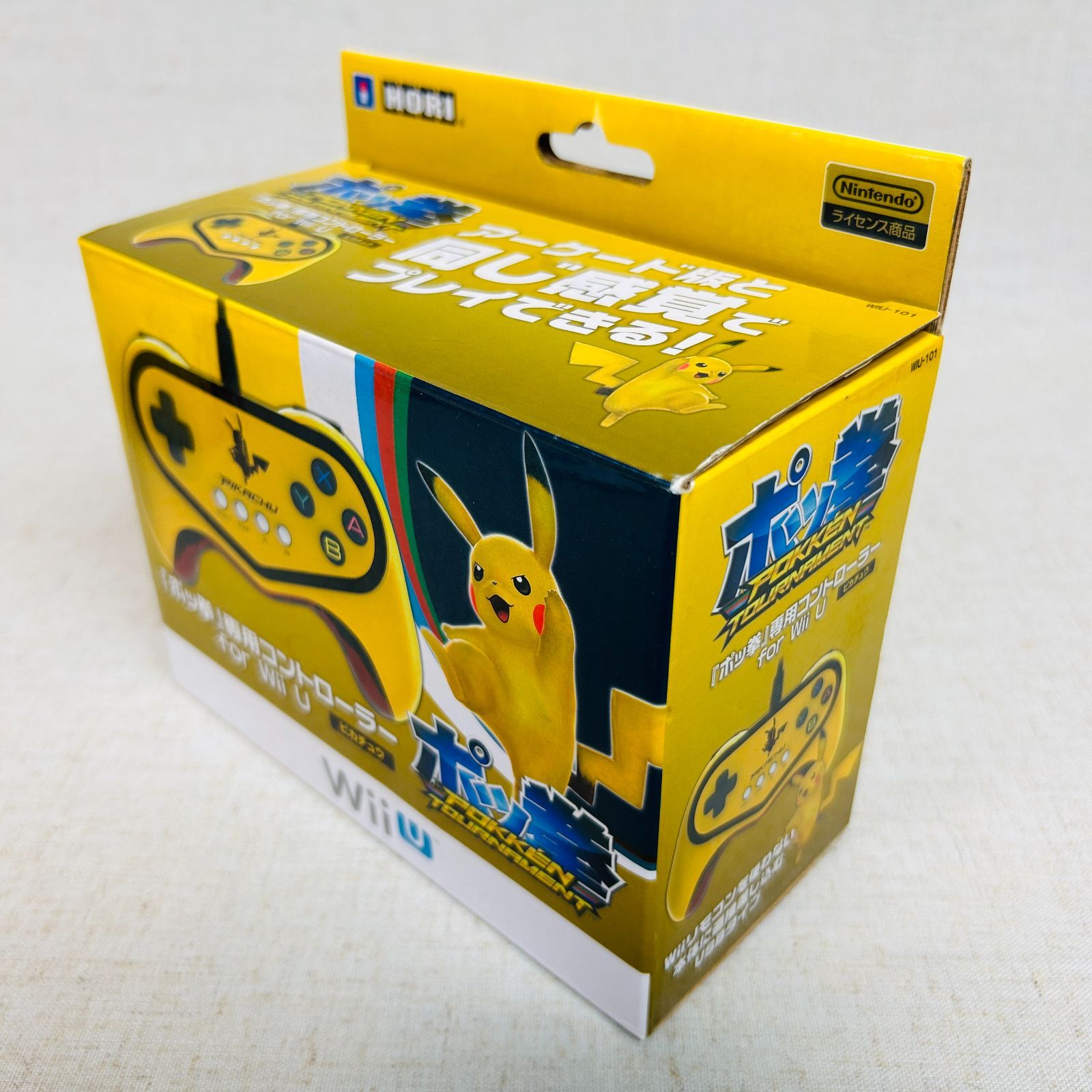 ポッ拳」専用コントローラー for Wii U ピカチュウ HORI ポケモン