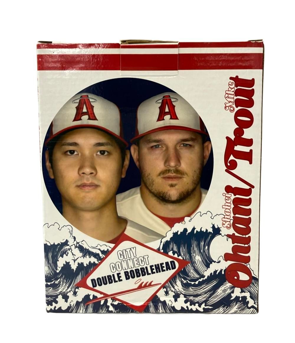 Angelsスタジアム限定配布 大谷翔平 マイク・トラウト ダブル