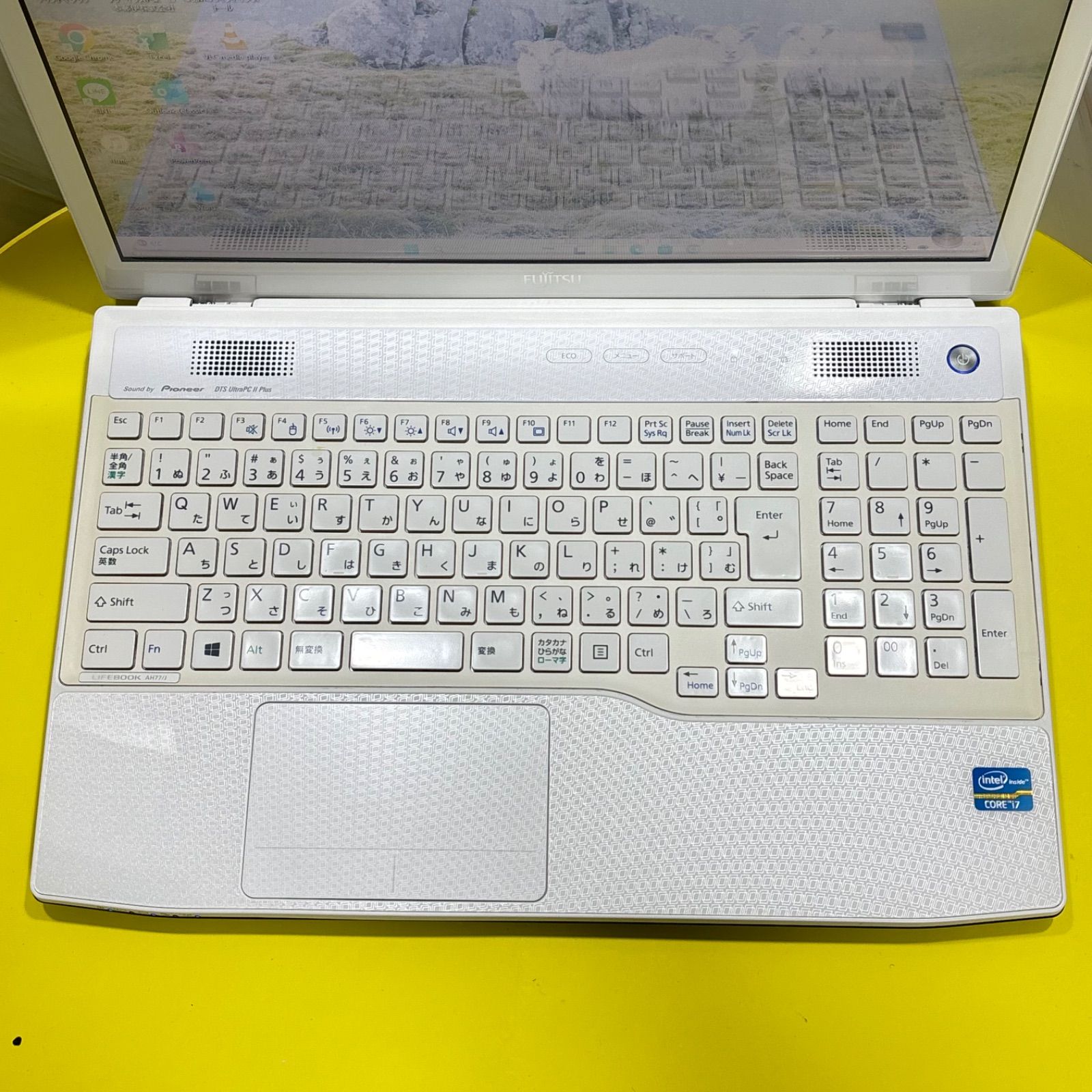 高性能i7【オフィス付】メモリ8GB★富士通13.3型★新品SSD★バッテリー◎ 美品【高性能Corei7】【Office付‼】富士通☆メモリ8GB☆爆速SSD