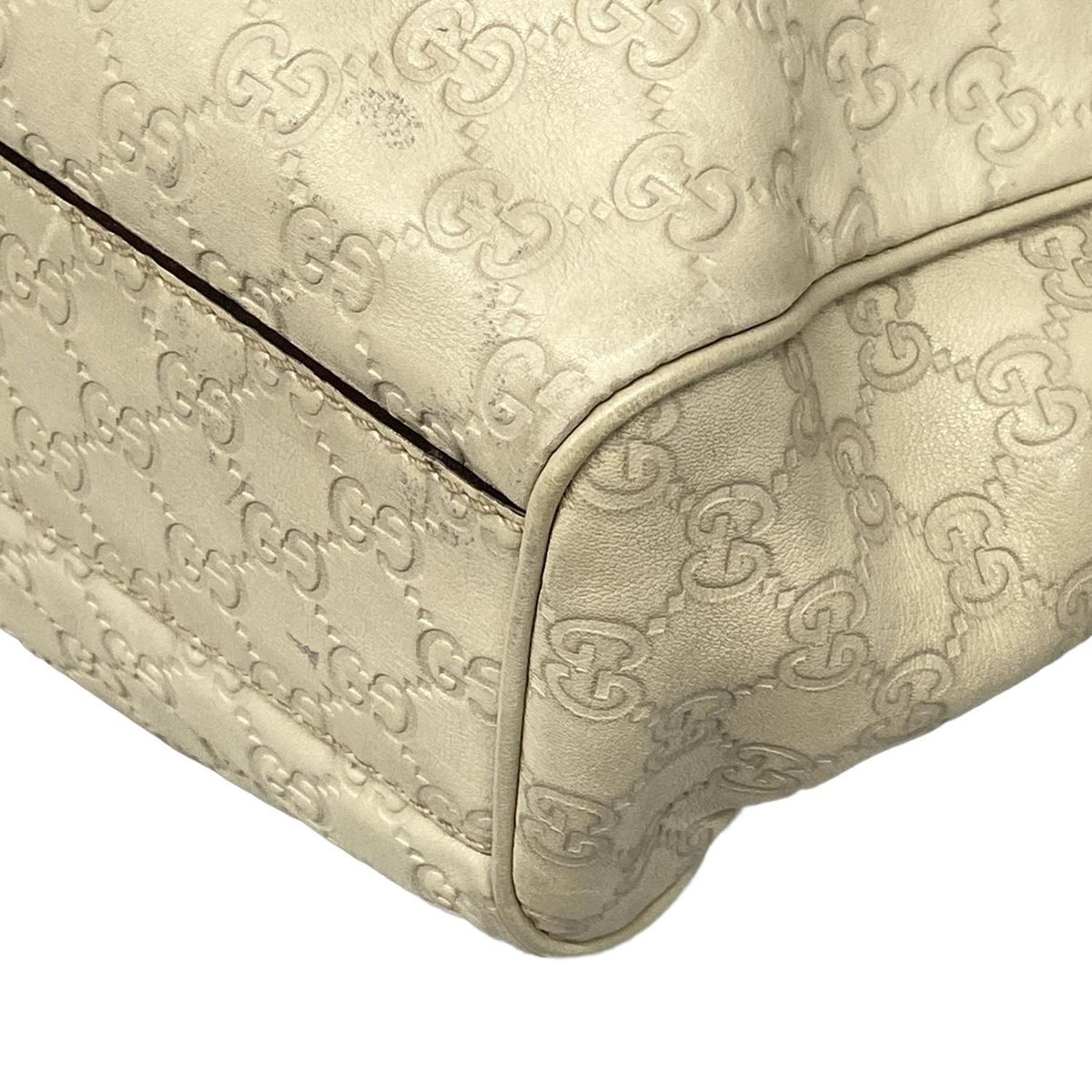 GUCCI(グッチ) ハンドバッグ スーキー,シマライン 211944 アイボリー