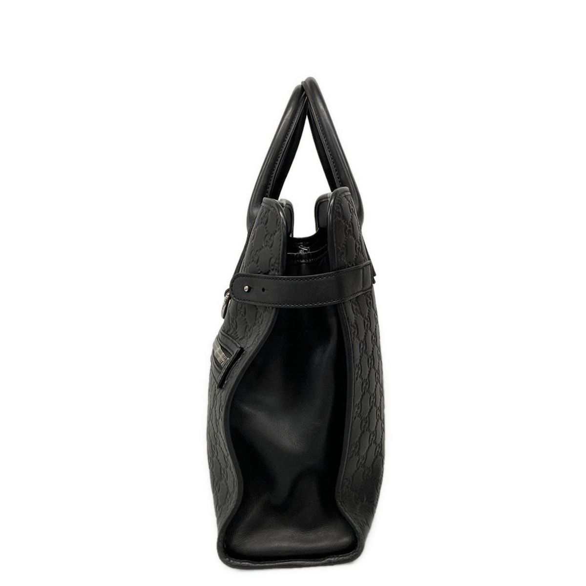 GUCCI(グッチ) ビジネスバッグ シマライン/シェリー(ウェブ) 246410 黒