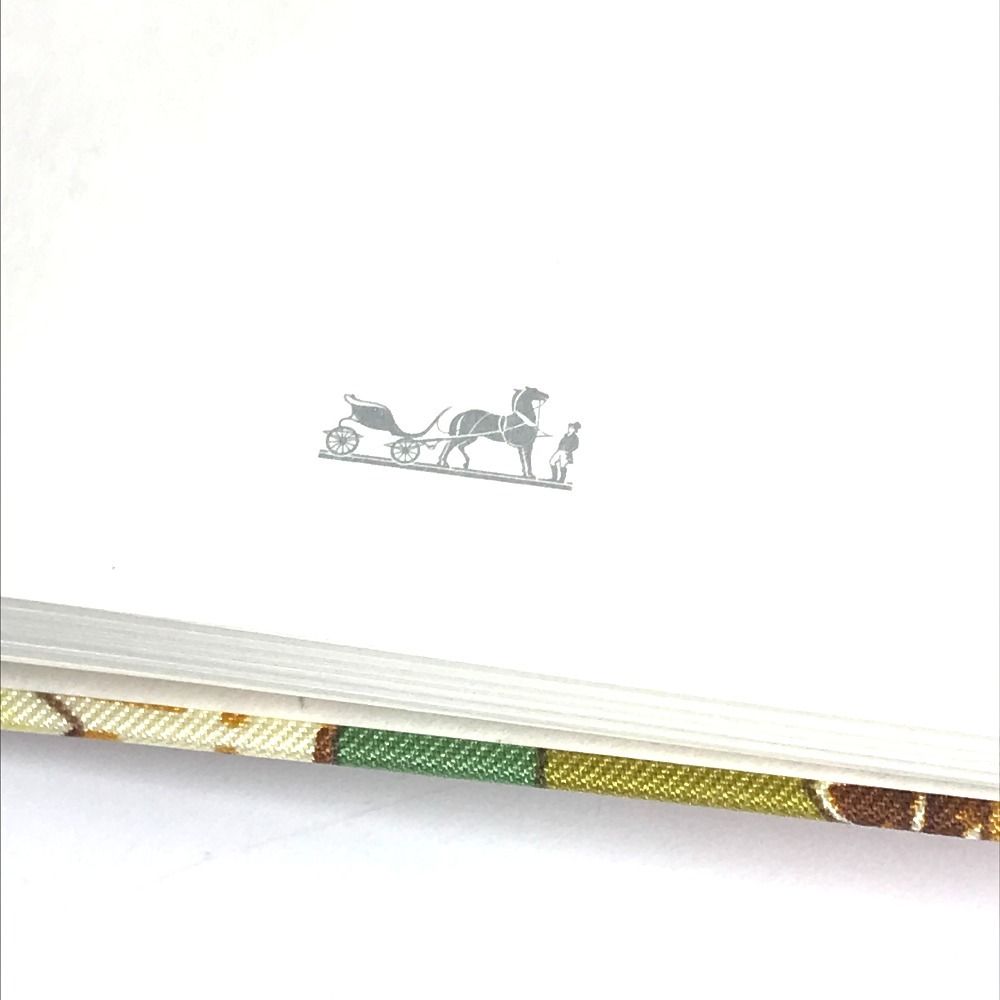 HERMES エルメス ノートブック シルクノート カヴァルカドゥール