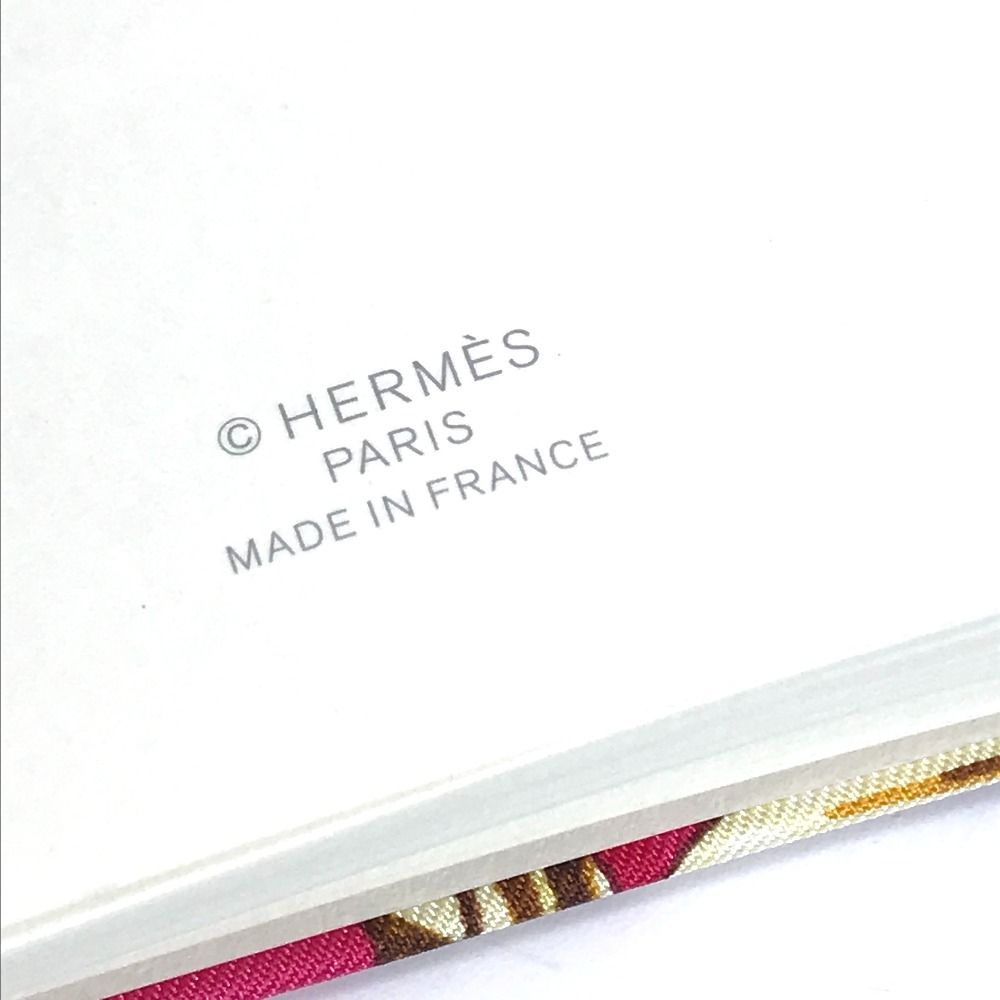 HERMES エルメス ノートブック シルクノート カヴァルカドゥール