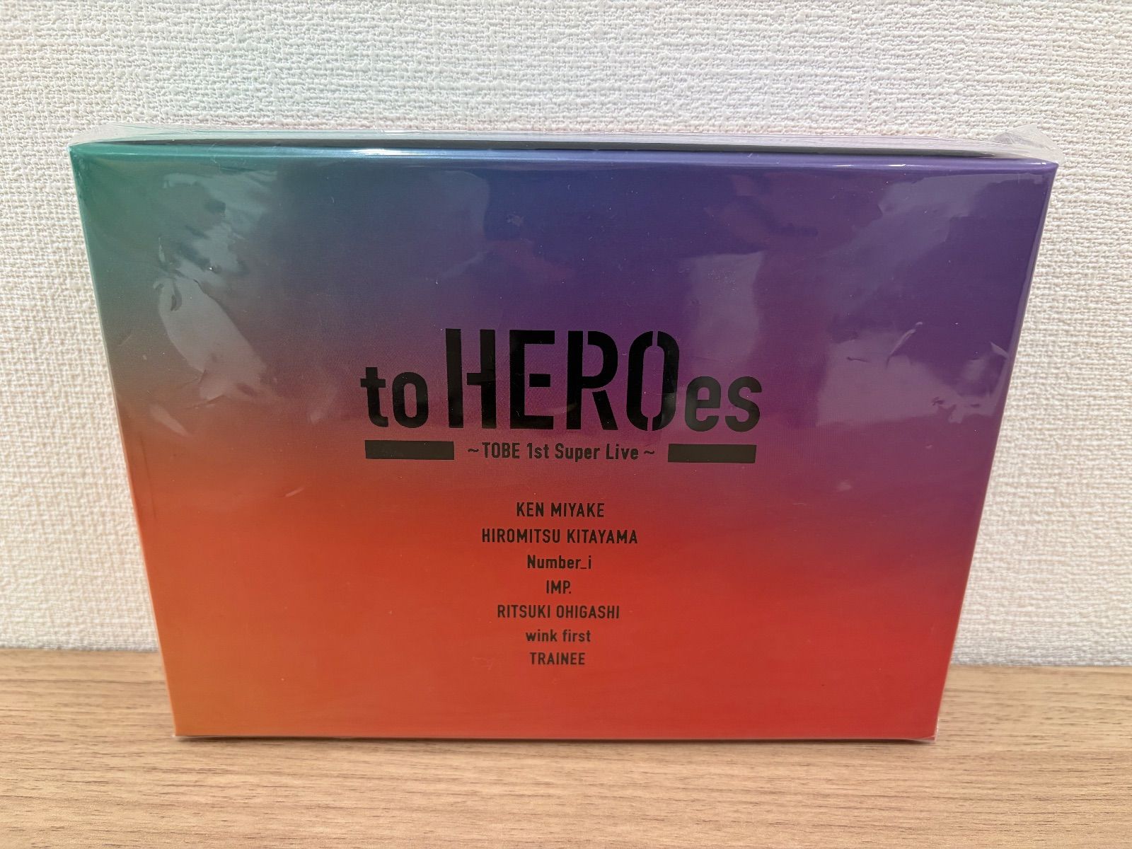 to HEROes〜TOBE 1st Super Live〜 初回生産限定盤（Blu-ray2枚