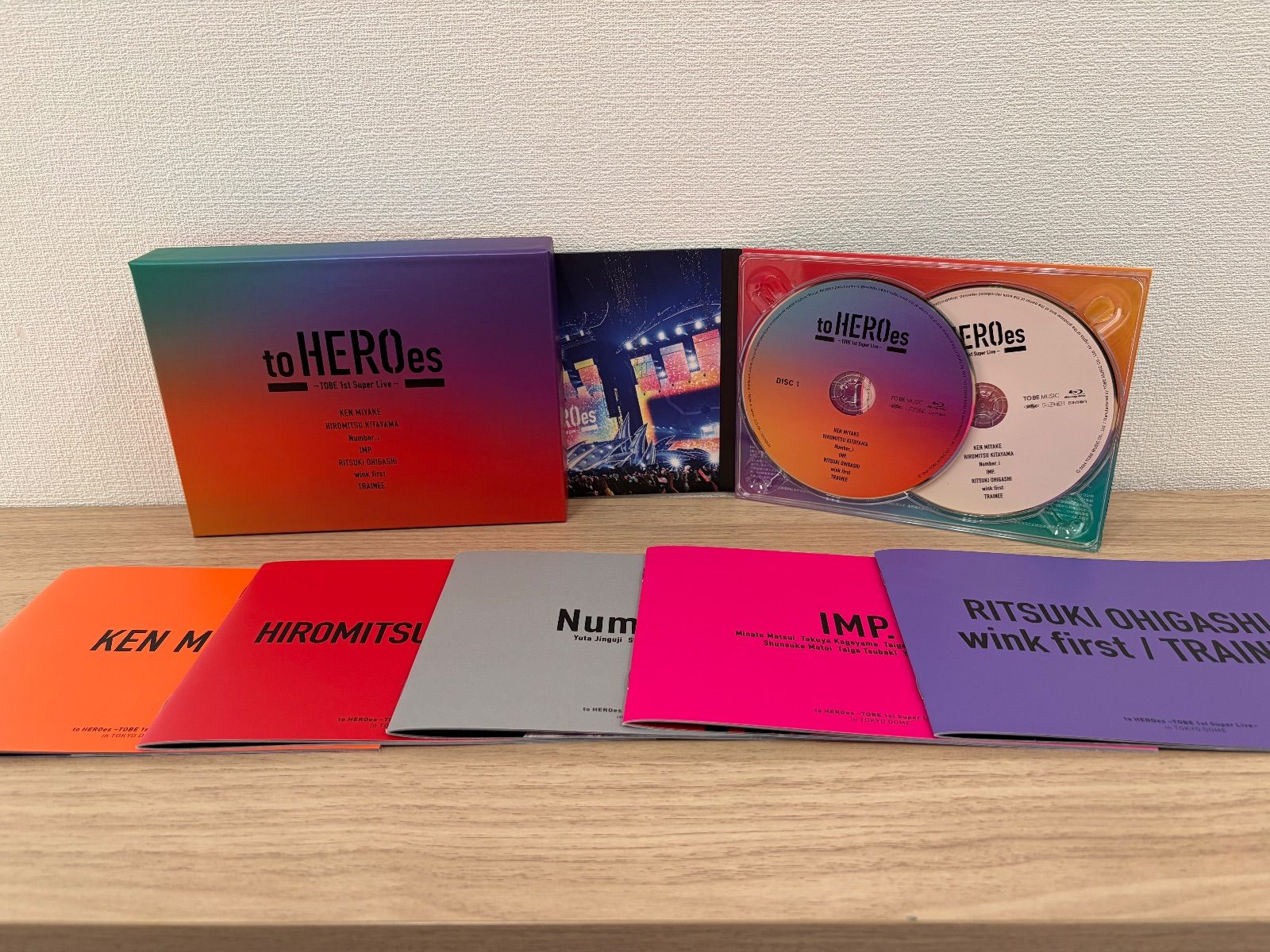 to HEROes〜TOBE 1st Super Live〜 初回生産限定盤（Blu-ray2枚