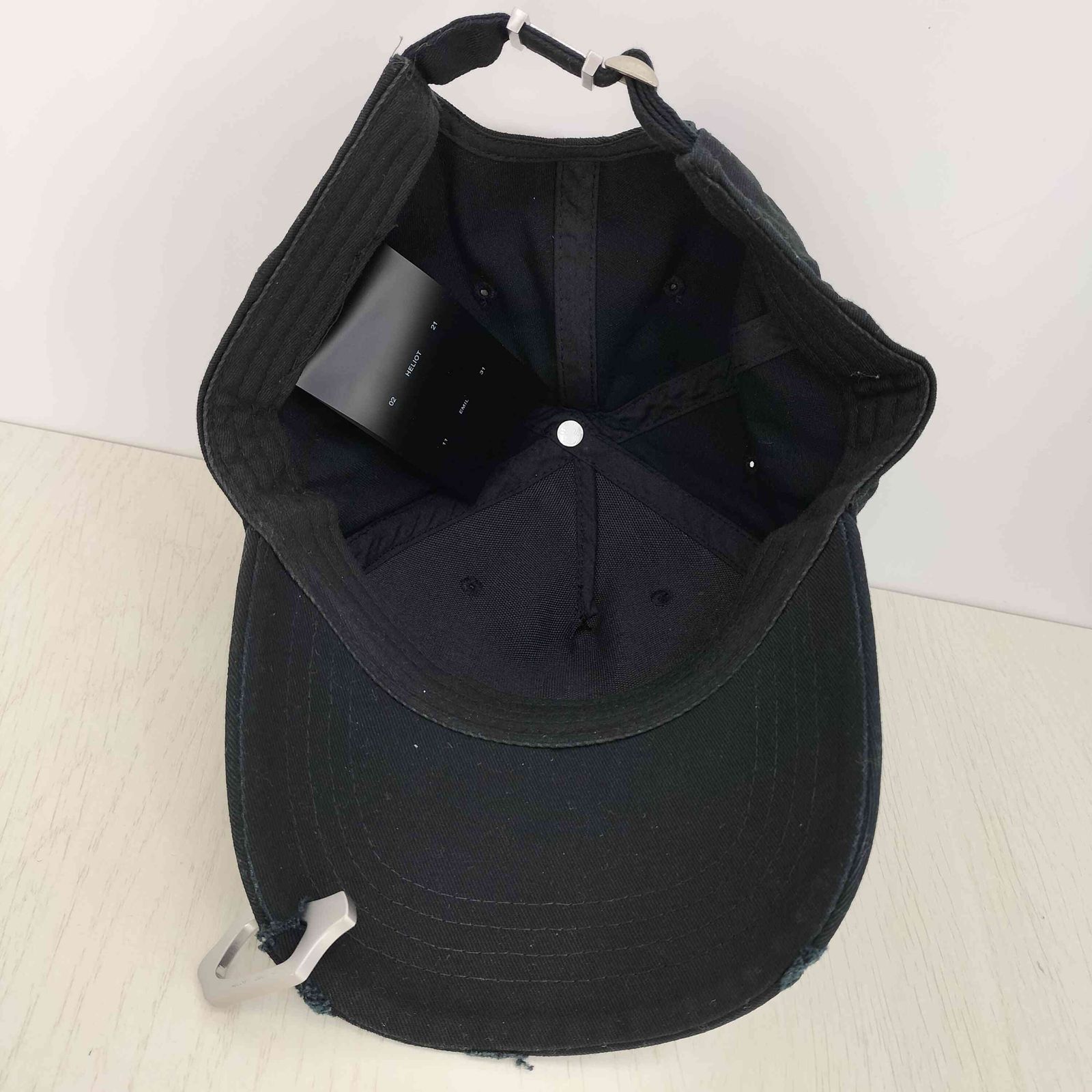 ヘリオットエミル HELIOT EMIL 25aw HE CAP (EXCLUSIVE) メンズ 表記無