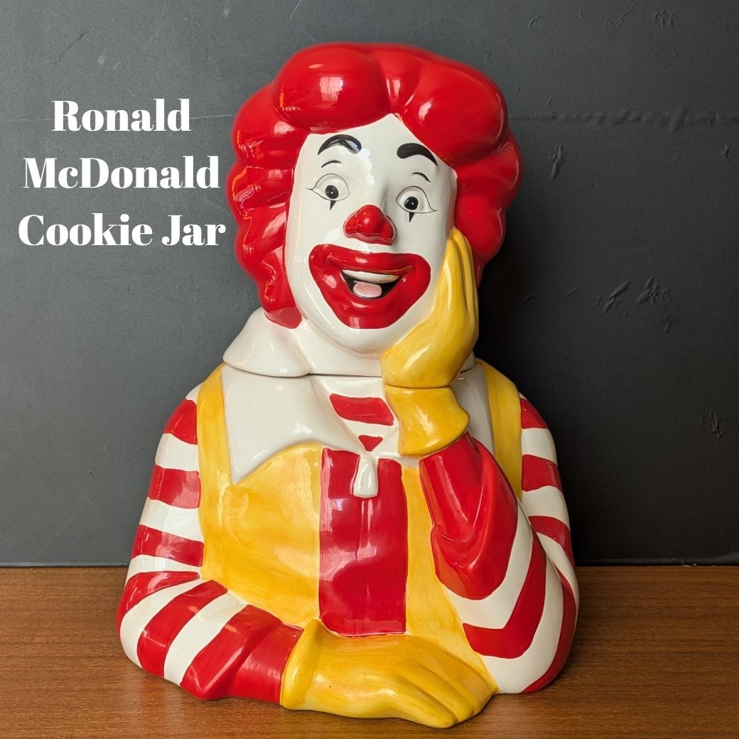 90s 米国 ヴィンテージ マクドナルド ロナルド 特大 32cm クッキー
