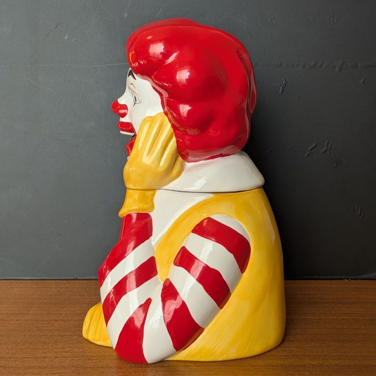 90s 米国 ヴィンテージ マクドナルド ロナルド 特大 32cm クッキー