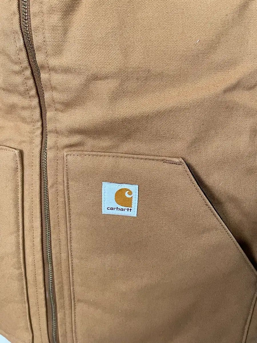 Carhartt カーハート ブラウン 茶色 キルティング ベスト ベスト M