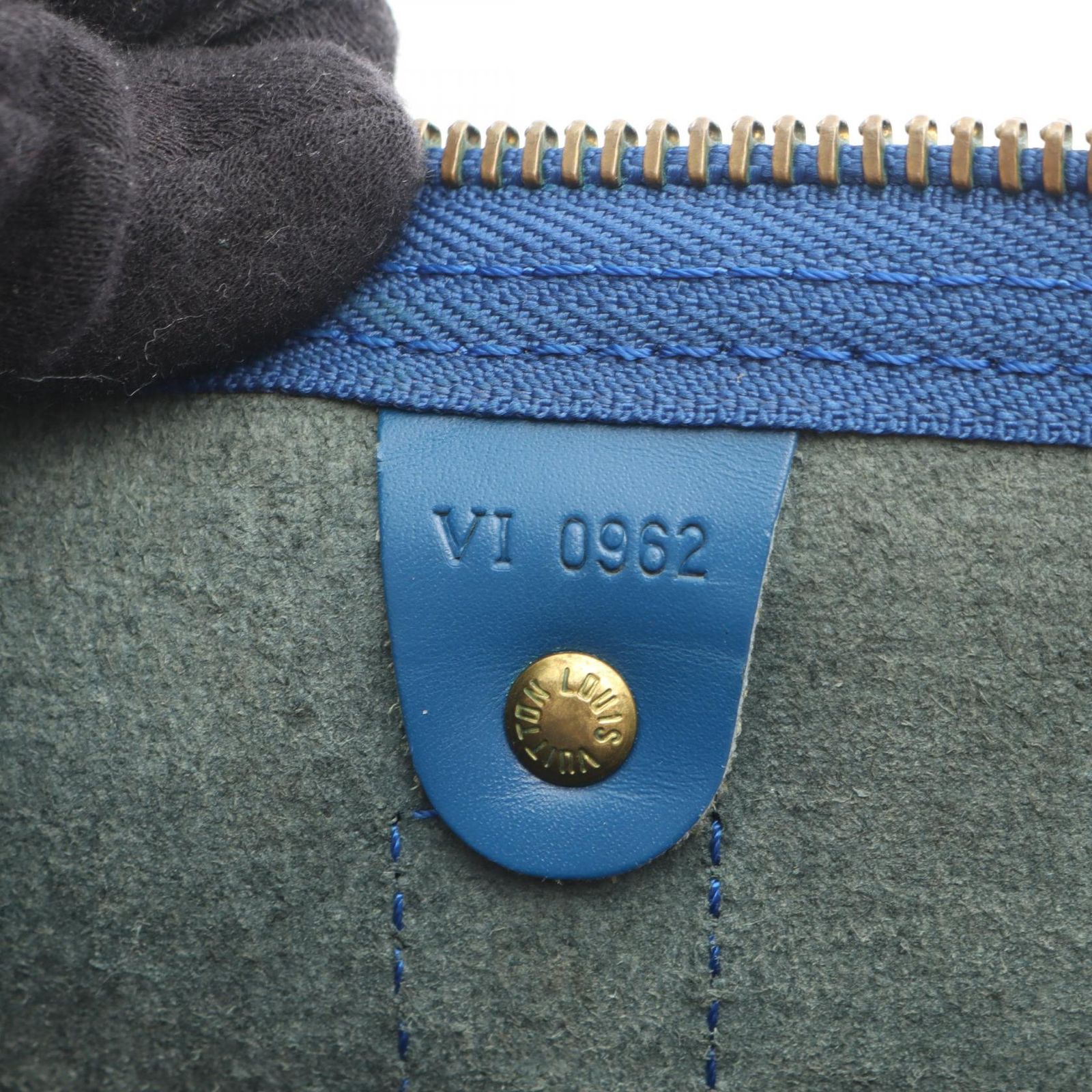 ルイ・ヴィトン LOUIS VUITTON ボストンバッグ キーポル50 エピ トレド