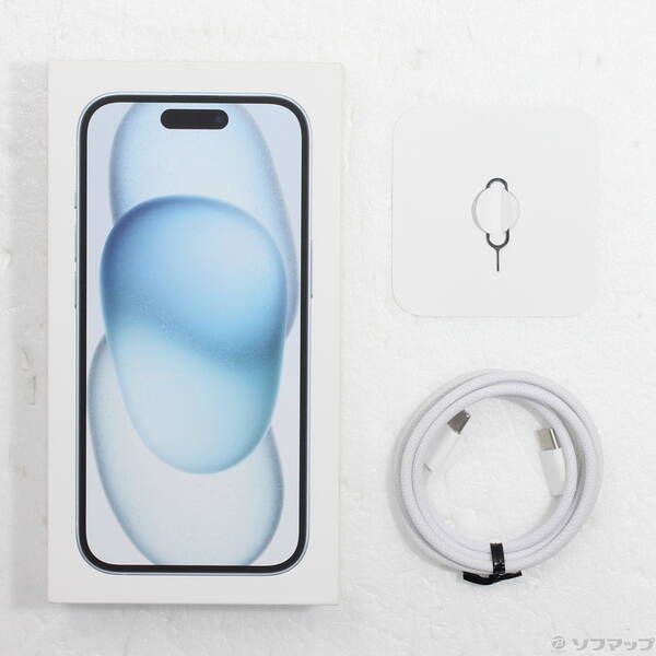 中古品〕 iPhone15 256GB ブルー MTMR3J／A SIMフリー【371】 - メルカリ