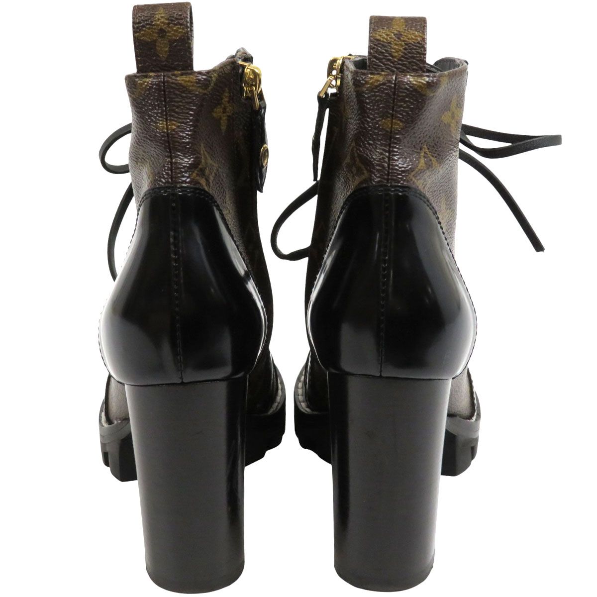 ルイヴィトン スタートレイル ライン アンクルブーツ モノグラム