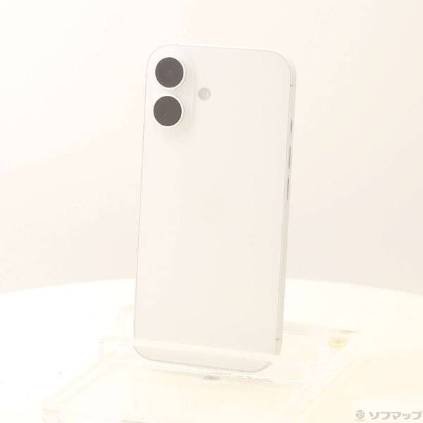 中古品〕 iPhone16 128GB ホワイト MYDR3J／A SIMフリー【258】 - メルカリ